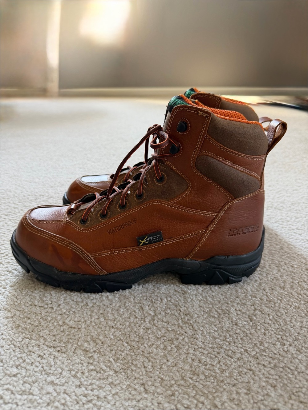 Apex Waterproof Metatarsal Guard Composite Toe 6" Work Boot- Men’s 10.5